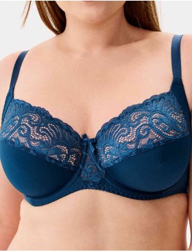 Бюстгальтер мягкий Milavitsa 100151 / 120151 синий топаз, Цвет: синий топаз, Размеры: 85C