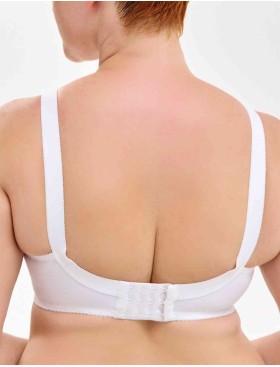 Бюстгальтер мягкий без косточек Milavitsa 104080 / 104081 / 124080 белый, Цвет: белый, Размеры: 115D, изображение 2