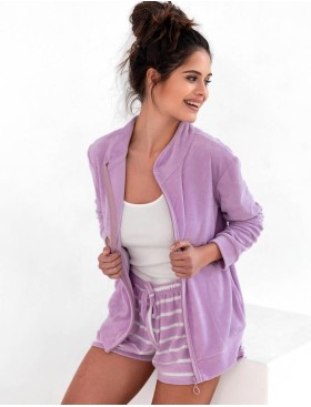 Хлопковая майка-боксерка Sensis PRISCILLA off white, Цвет: белый, Размеры: S/M, изображение 3