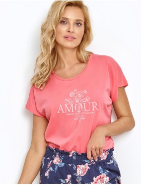 Женская пижама с брюками Taro 2884/2930 JOYCE, Цвет: синий/розовый, Размеры: S, изображение 3