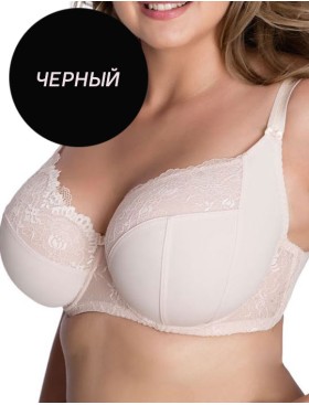 Бюстгальтер мягкий Akcent 1004 M черный, Цвет: черный, Размеры: 70L