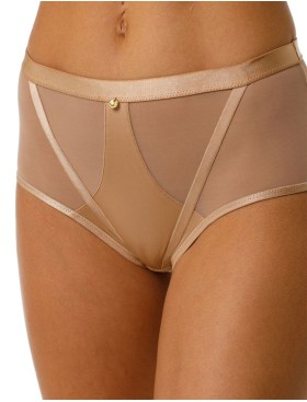 Трусики слипы Coquette Revue PLAIN 65116-13, Цвет: бежевый, Размеры: XS