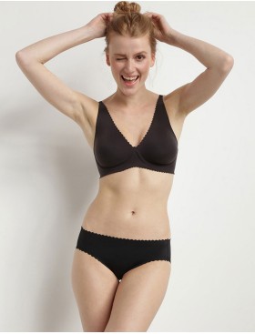 Бесшовные трусики слипы Dim BODY TOUCH 08F4 черный, Цвет: черный, Размеры: XXS, изображение 3