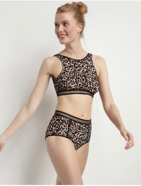 Топ-бралетт Dim CHIC LINE 4H21 черный лепесток, Цвет: черный лепесток, Размеры: S, изображение 6