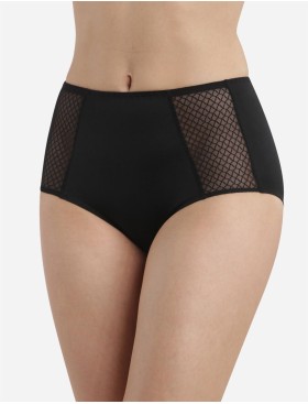 Трусы-макси с эффектом плоского живота Dim ECO 02CA черный, Цвет: черный, Размеры: S