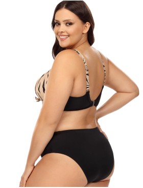 Раздельный купальник мягкий Lorin L3109/2 BIG, Цвет: бежевый, Размеры: 75E, изображение 2