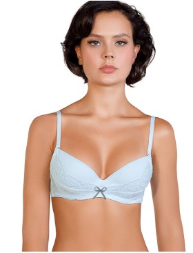 Комплект балконет и слипы Mioocchi ARLETTE 779595 cielo, Цвет: cielo (голубой), Размеры: 70B, изображение 3