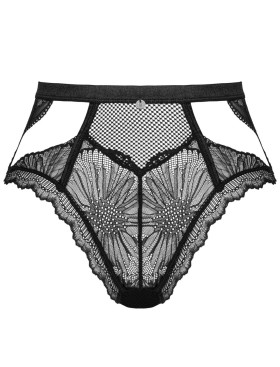 Сексуальные трусики Obsessive MIBELIA PANTIES, Цвет: черный, Размеры: XS/S, изображение 4