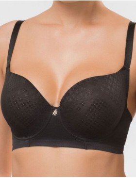 Бюстгальтер с мягкими чашками VOVA FUSION V11210 черный, Цвет: черный, Размеры: 85C