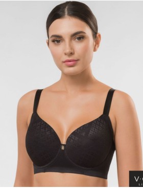 Бюстгальтер спейсер VOVA FUSION V11226 черный, Цвет: черный, Размеры: 80B, изображение 3