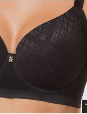 Бюстгальтер спейсер VOVA FUSION V11226 черный, Цвет: черный, Размеры: 80B, изображение 4