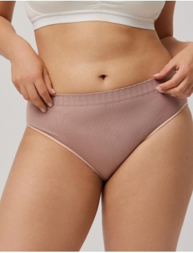 Комплект трусов слипов Ysabel Mora 19361 MIDI  (2 шт), Цвет: телесный+латте, Размеры: S, изображение 2