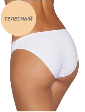 Трусы слипы хлопковые Ysabel Mora 19682 MIDI телесный, Цвет: телесный, Размеры: M, изображение 2