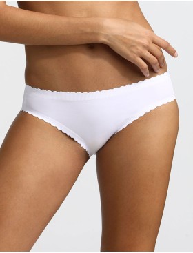 Бесшовные трусики слипы Dim BODY TOUCH 3255 белый, Цвет: белый, Размеры: S