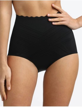 Трусы утяжка высокие Dim BEAUTY LIFT 4G91 черный, Цвет: черный, Размеры: S