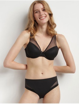 Трусы слипы высокие Dim GENEROUS 09A1 черный, Цвет: черный, Размеры: S, изображение 5