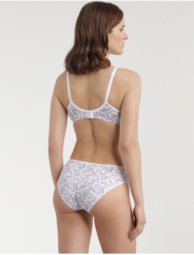 Трусы слипы Dim GENEROUS ORGANIC COTTON 0ASG принт бамбук, Цвет: принт бамбук, Размеры: XL, изображение 4