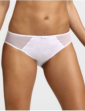 Трусы слипы Dim GENEROUS ORGANIC COTTON 0ASG белый, Цвет: белый, Размеры: XS