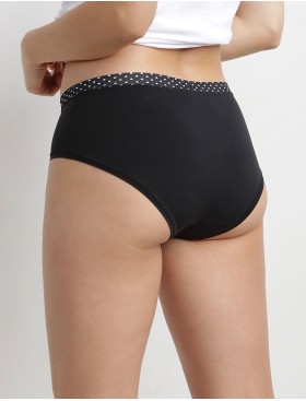 Трусы шорты в наборе Dim BODY MOVE 06W7 (2 шт) черный горох и черный, Цвет: черный горох/черный, Размеры: XXS/XS, изображение 2