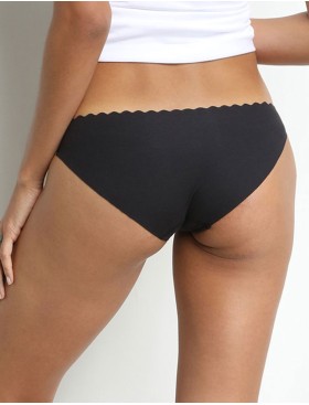 Комплект трусиков из хлопка Dim BODY TOUCH Cotton 04NR (2 шт) черный и белый, Цвет: черный/белый, Размеры: L/XL, изображение 2