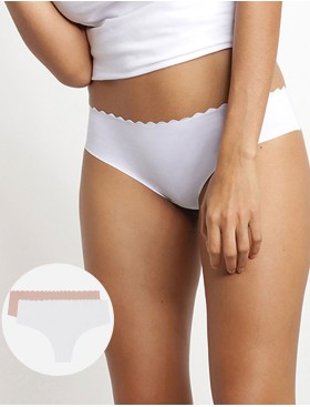 Комплект трусиков из хлопка Dim BODY TOUCH Cotton 05DR (2 шт) телесный и белый, Цвет: телесный/белый, Размеры: L/XL