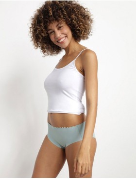 Комплект трусиков из хлопка Dim BODY TOUCH Cotton 05DR (2 шт) розовый и глина, Цвет: розовый/глина, Размеры: XXS/XS, изображение 2