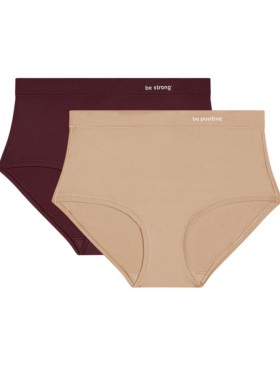 Трусы шорты в наборе Dim OH MY DIM’s 06W7 (2 шт) фиолетовый и розовый, Цвет: фиолетовый/розовый, Размеры: XXS/XS, изображение 3