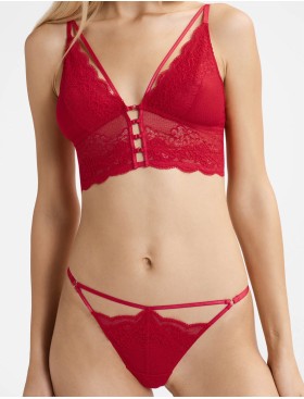 Красный кружевной бралетт Esotiq TRIXIE 40150, Цвет: красный, Размеры: M, изображение 2