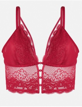 Красный кружевной бралетт Esotiq TRIXIE 40150, Цвет: красный, Размеры: M, изображение 8