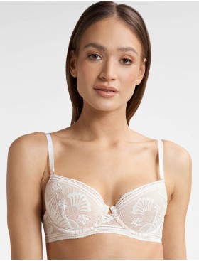 Бюстгальтер со съемным пуш-ап Esotiq TINGLE 40170 шампань, Цвет: шампань, Размеры: 70D, изображение 3