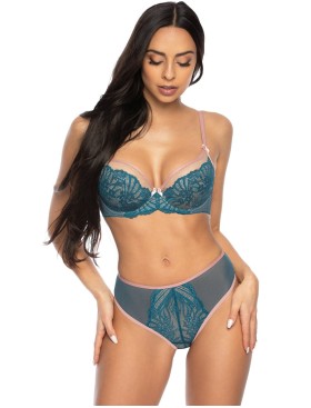 Трусы слипы MAT SYBILLA turkus F-3525-51, Цвет: бирюзовый, Размеры: S, изображение 3