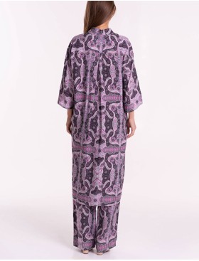 Платье-рубашка из вискозы Mia-Mia ALBA 16509, Цвет: cиреневый, Размеры: S, изображение 6