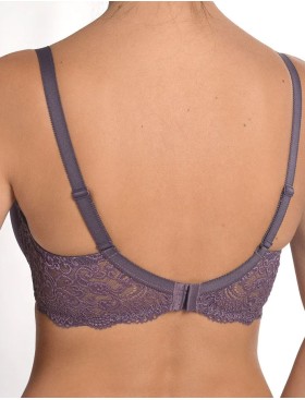 Бюстгальтер балконет пуш-ап Nikol Djumon 132 10 смородина, Цвет: смородина, Размеры: 75F, изображение 2