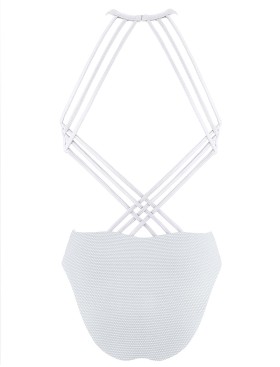 Совместный купальник UNICONF CBI241 ALB SPIRIT OF COLOURS, Цвет: белый, Размеры: S, изображение 5