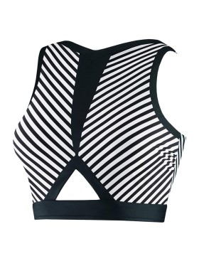 Верх купальника UNICONF CBB233 V1 SPICY STRIPES, Цвет: черно-белый, Размеры: L, изображение 4