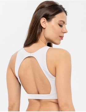 Верх купальника UNICONF CBB240 ALB SPIRIT OF COLOURS, Цвет: белый, Размеры: L, изображение 2