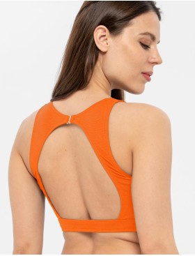 Верх купальника UNICONF CBB240 POW SPIRIT OF COLOURS, Цвет: оранжевый, Размеры: L, изображение 2