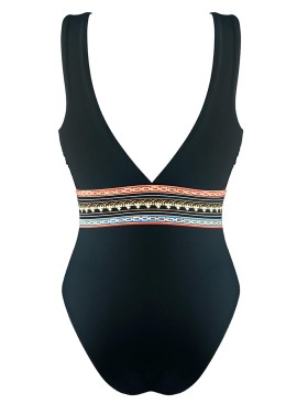 Слитный купальник с ярким принтом UNICONF CBI199 V1 ELEGANT CRUISE, Цвет: черный, Размеры: S, изображение 4