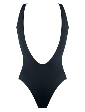 Закрытый купальник с ярким принтом UNICONF CBI201 V1 ELEGANT CRUISE, Цвет: черный, Размеры: S, изображение 4