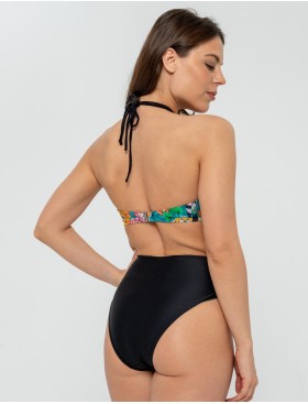 Купальник монокини с цветочным принтом UNICONF CBI226 V1 GARDEN OF DELIGHTS, Цвет: черный, Размеры: S, изображение 3