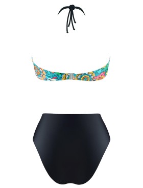 Купальник монокини с цветочным принтом UNICONF CBI226 V1 GARDEN OF DELIGHTS, Цвет: черный, Размеры: S, изображение 5