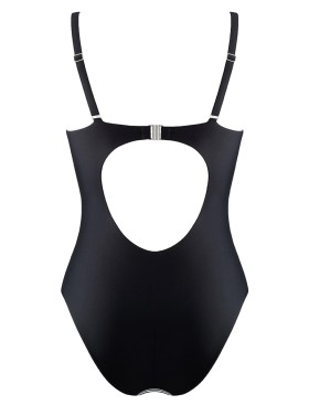 Закрытый купальник в полоску UNICONF CBI236 V1 SPICY STRIPES, Цвет: черно-белый, Размеры: 80B, изображение 5