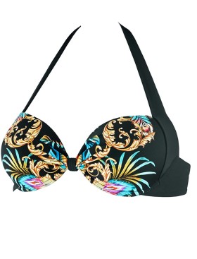 Бюстгальтер купальный с пуш-ап UNICONF CBS186 V1 CRUISE PARTY, Цвет: черный, Размеры: 70B, изображение 4