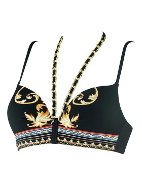 Купальный бюст с пуш-ап UNICONF CBS193 V1 ELEGANT CRUISE, Цвет: черный, Размеры: 70B, изображение 4