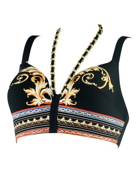 Верх купальника UNICONF CBS195 V1 ELEGANT CRUISE, Цвет: черный, Размеры: 80D, изображение 4