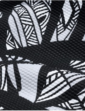 Черно-белый купальный лиф UNICONF CBS208 V1 GRAPHICAL MOOD, Цвет: черно-белый, Размеры: 100C, изображение 6