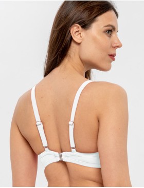 Белый купальный бюст пуш-ап UNICONF CBS241 ALB SPIRIT OF COLOURS, Цвет: белый, Размеры: 70B, изображение 2