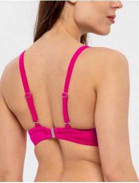 Розовый купальный бюст пуш-ап UNICONF CBS241 FUX SPIRIT OF COLOURS, Цвет: фуксия, Размеры: 70B, изображение 3