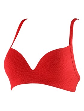 Красный купальный бюст пуш-ап UNICONF CBS241 ROS SPIRIT OF COLOURS, Цвет: красный, Размеры: 70B, изображение 4
