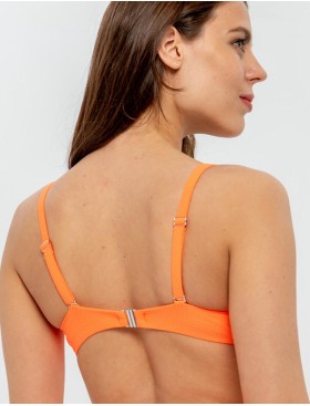 Оранжевый купальный бюст-бандо UNICONF CBS242 POW SPIRIT OF COLOURS, Цвет: оранжевый, Размеры: 70B, изображение 2